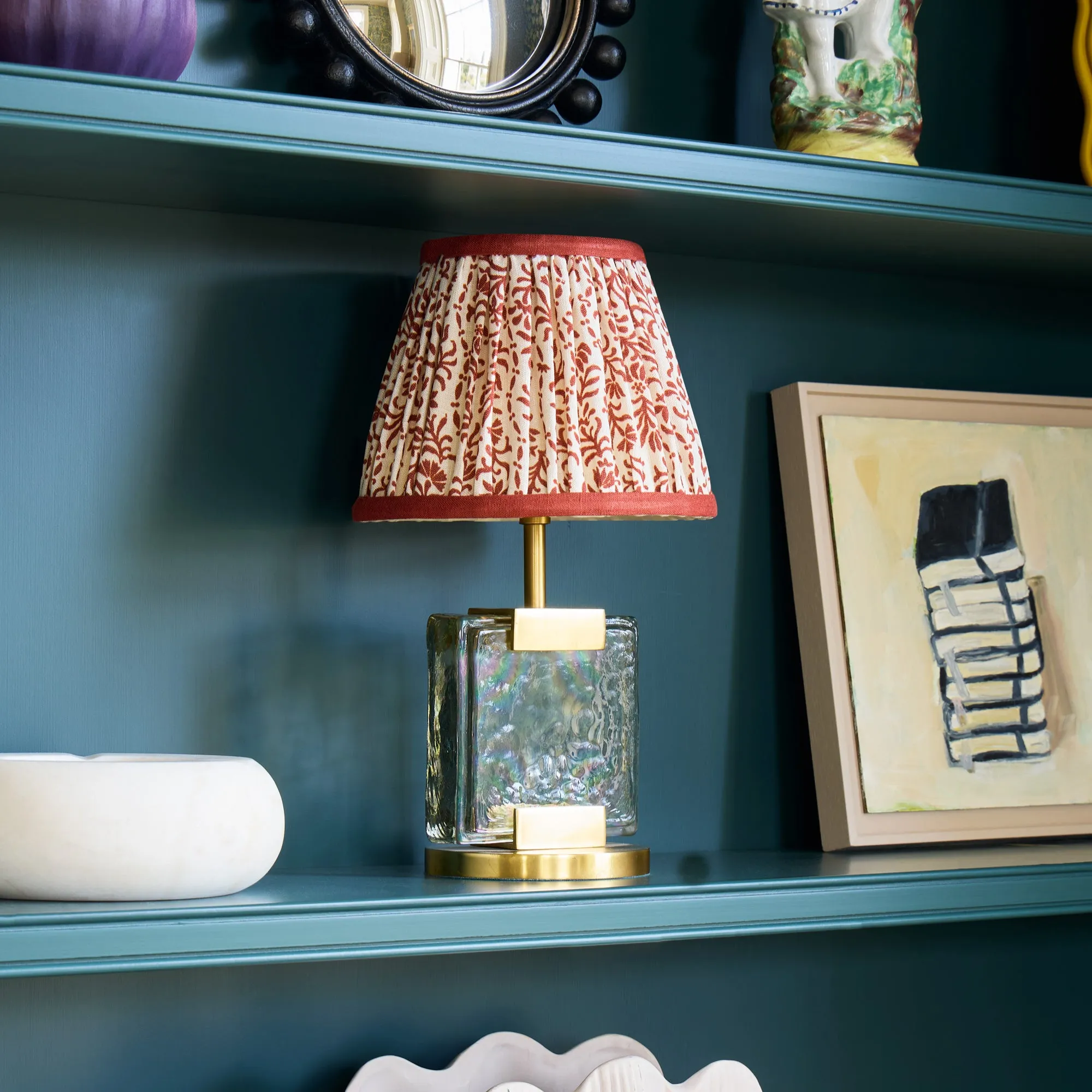 Bobby Small Rechargeable Table Lamp - Clear, Glass by Pooky
