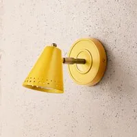Brandy by the Novogratz Wall Sconce - Yellow alternate view