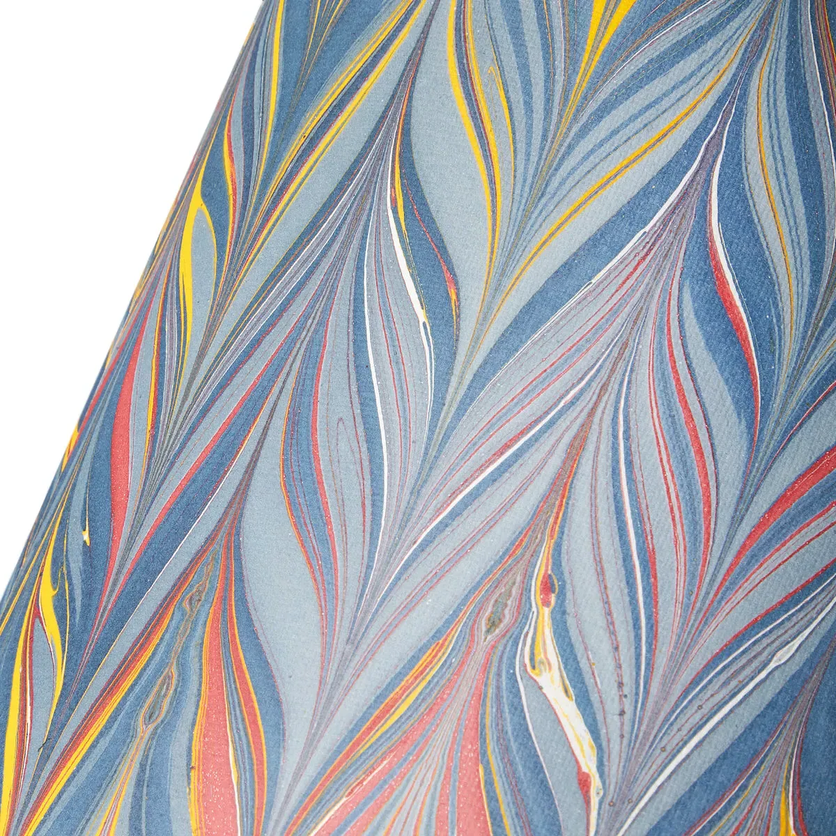 Brenta 5.5" Tapered Clip-On Lamp Shade - Multi-Coloured, Marbled Paper product