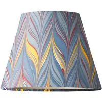 Brenta 7-Inch Pendant Shade - Blue, Marble Paper alternate view