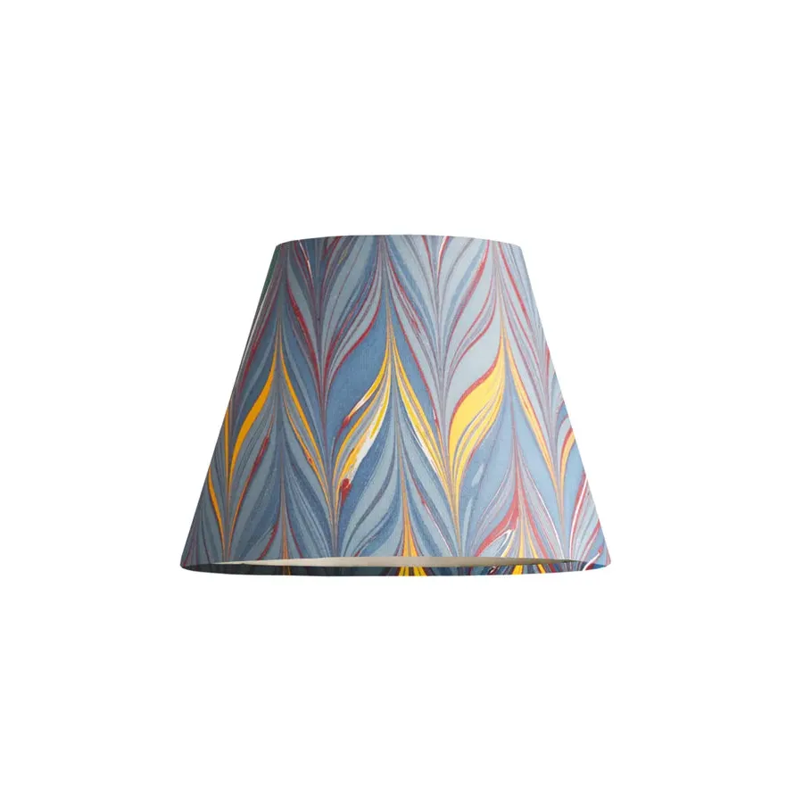 Brenta 7-Inch Pendant Shade - Blue, Marble Paper product