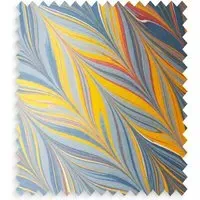 Brenta Marble Paper Swatch - Blue, Multi-Coloured by Pooky, alternate view