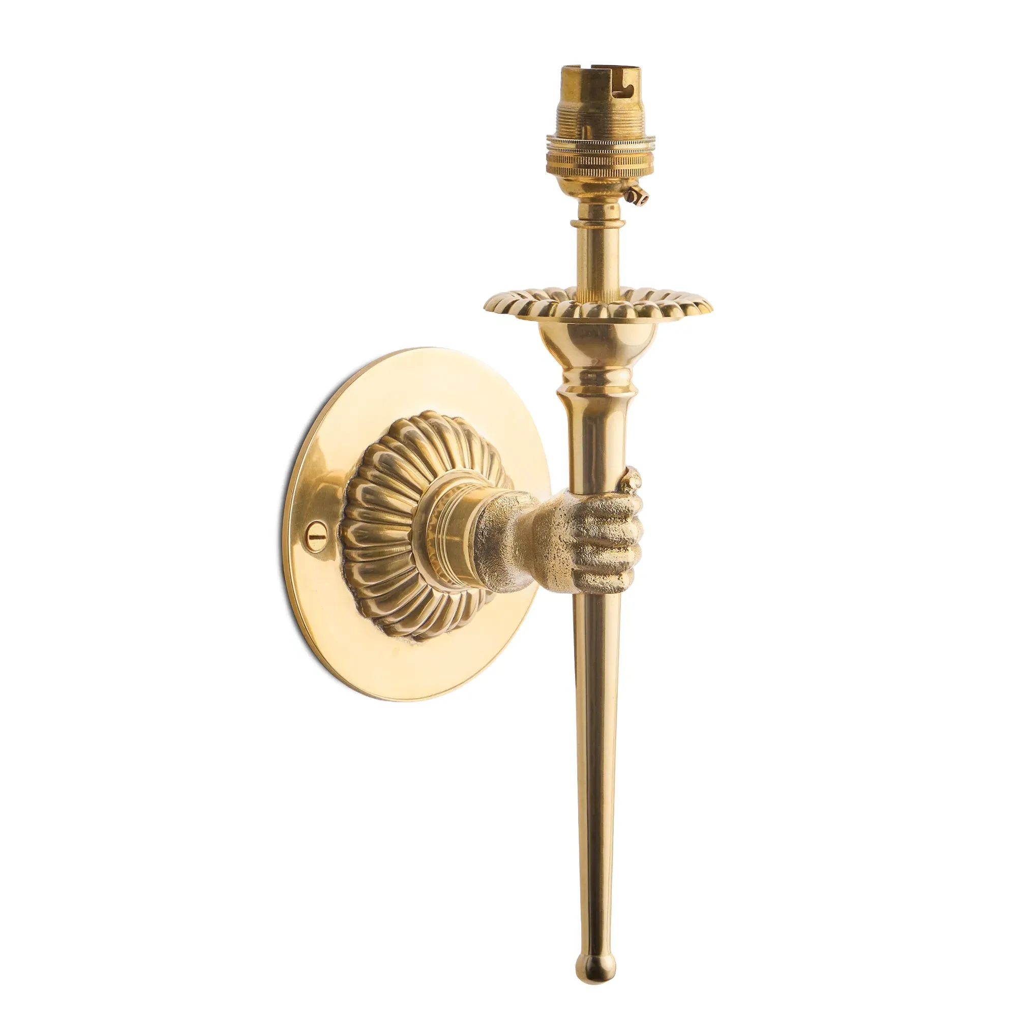 Brighton Wall Light Fitting - Antique Brass product