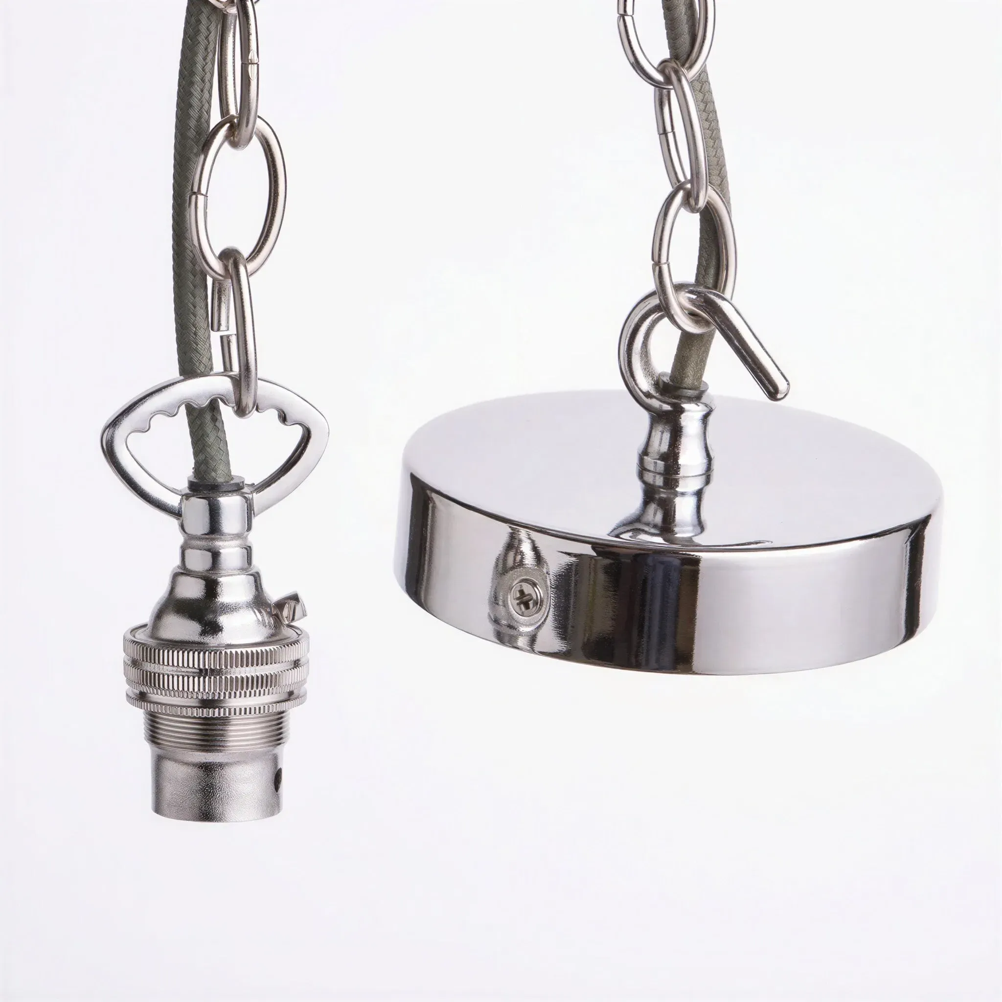 Chain Kit Single Chain Pendant Fitting - Chrome product