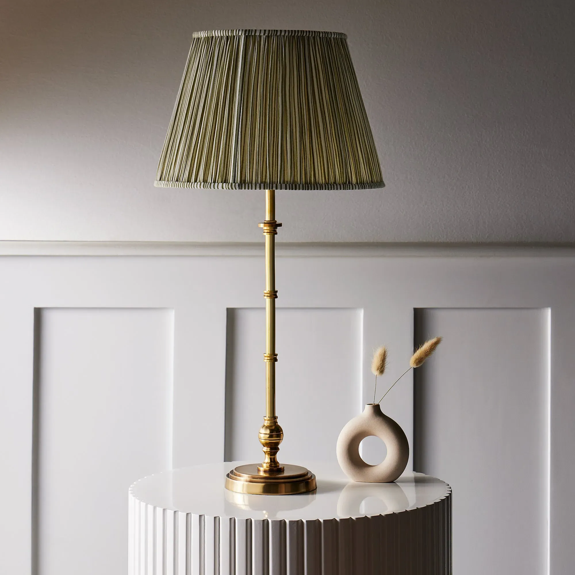 Chukka Cordless Table Lamp - Antique Brass product
