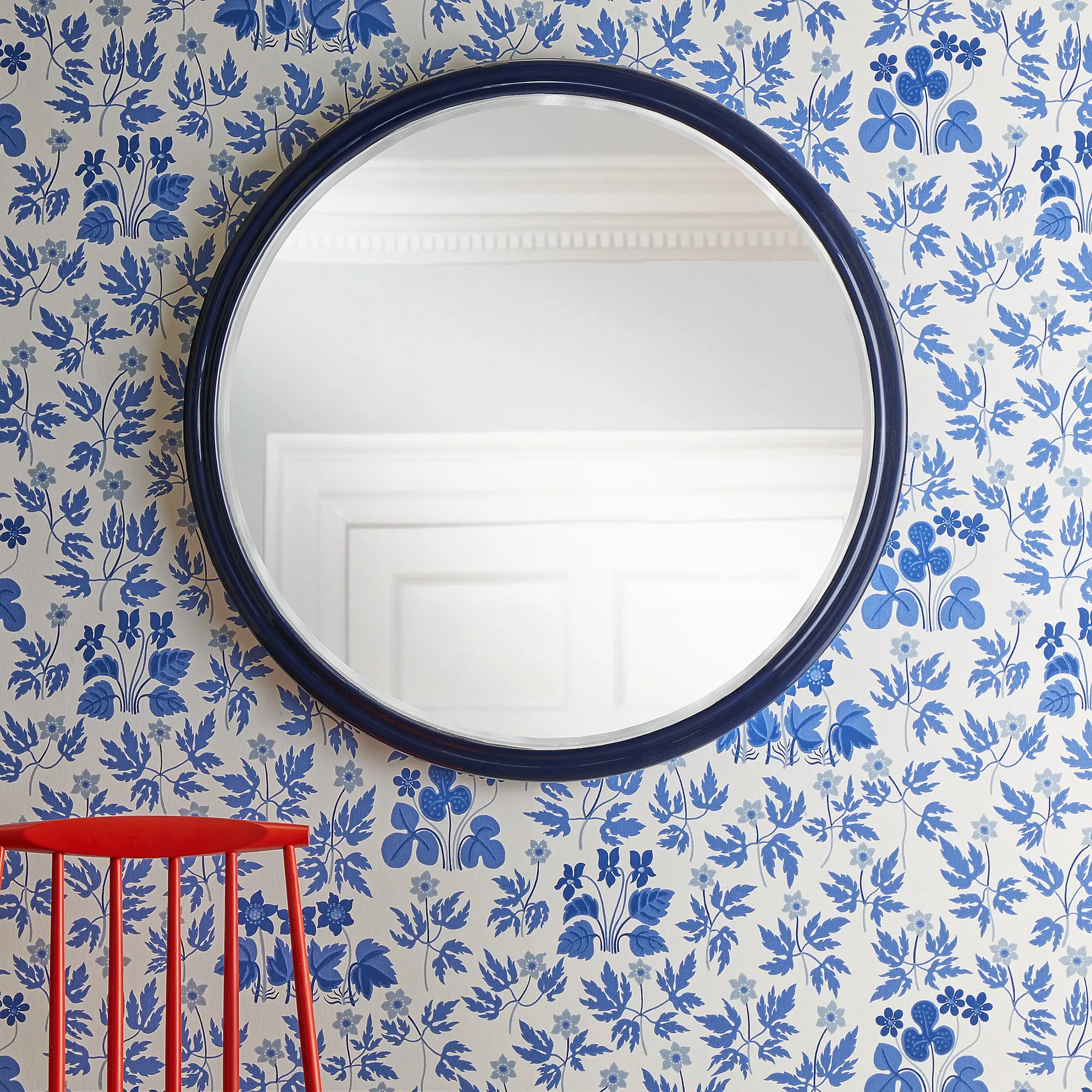 Cinders Large Mirror - Blue product