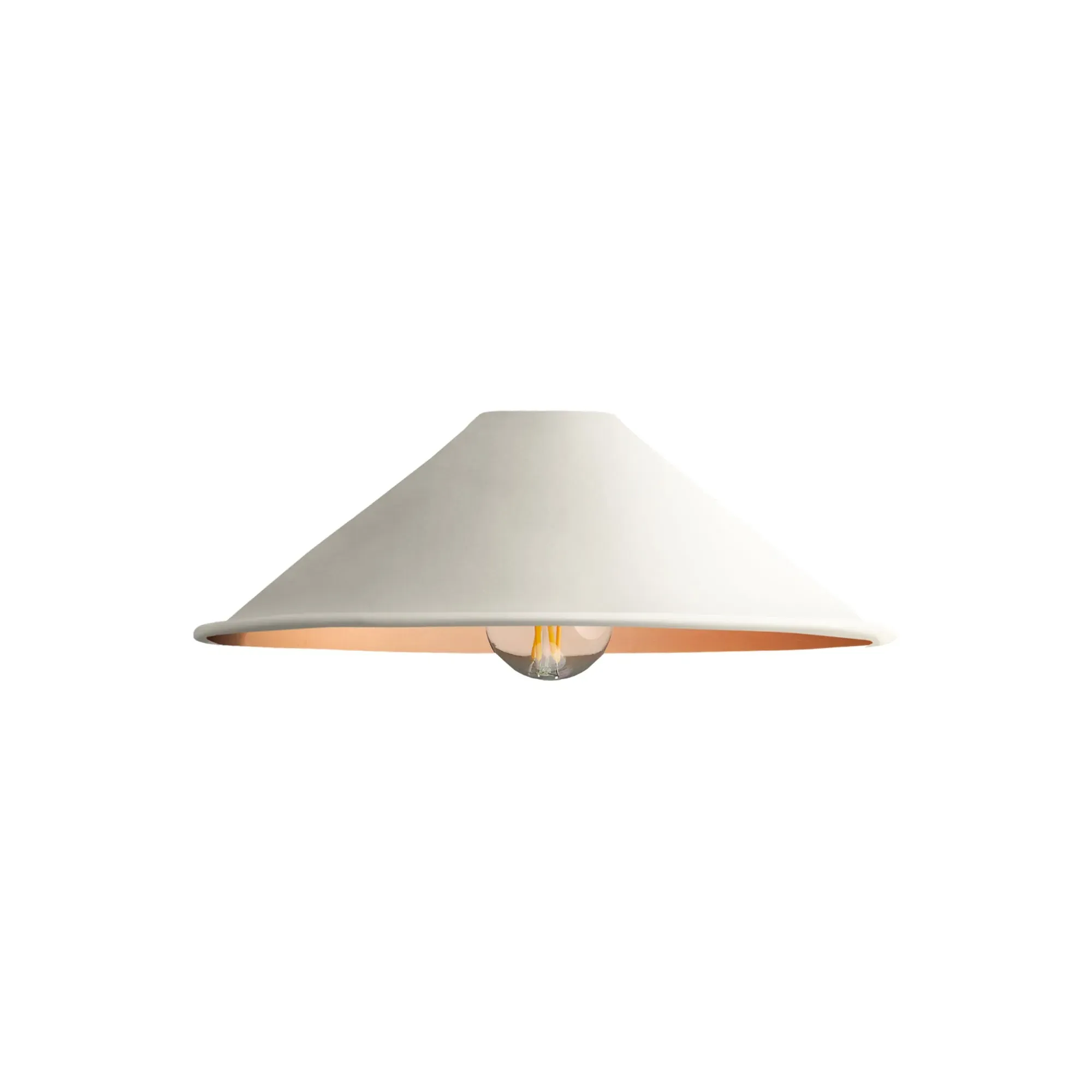 Cookie Lamp Shade with Copper Interior - Stone product