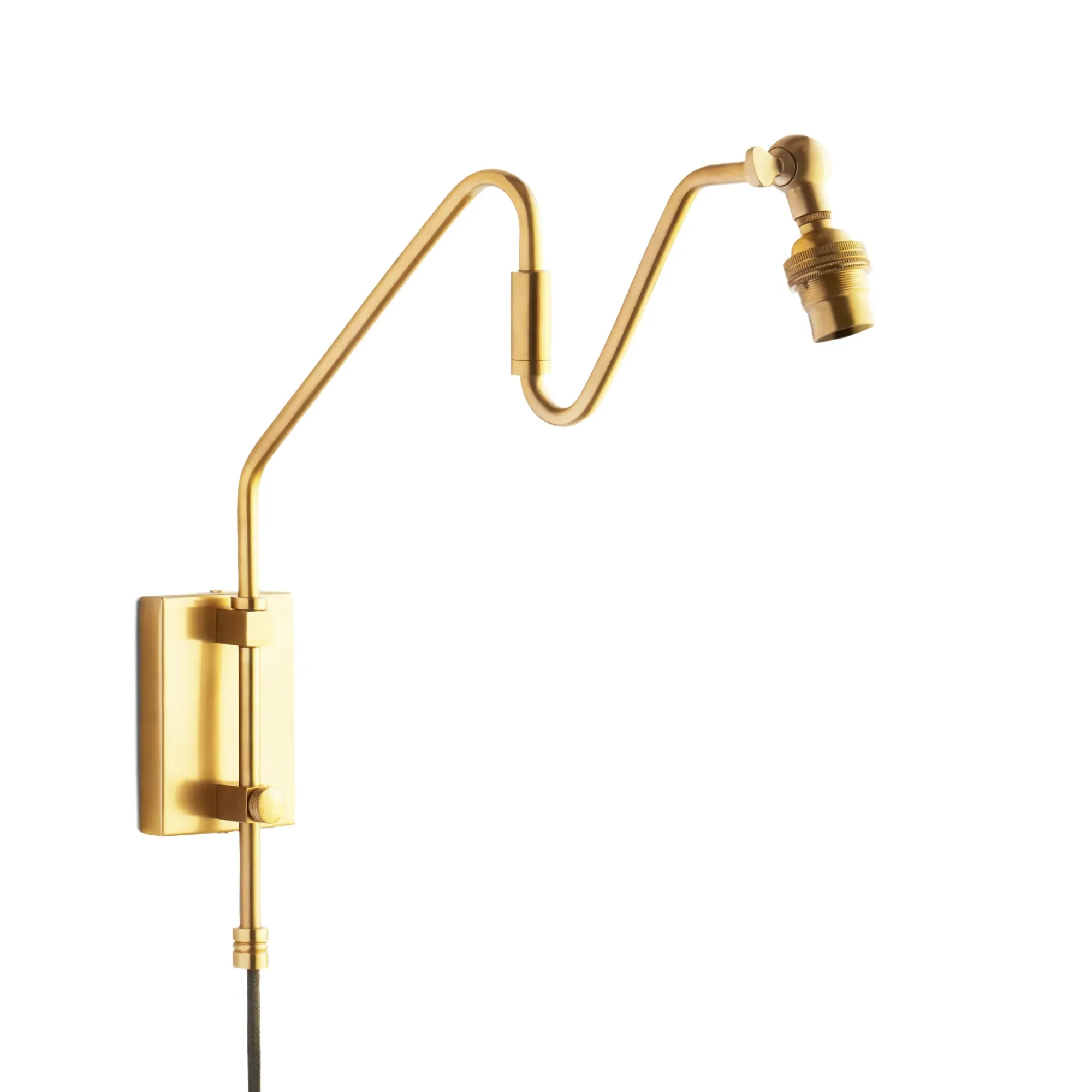 Cooper Small Wall Light Adjustable - Antique Brass product