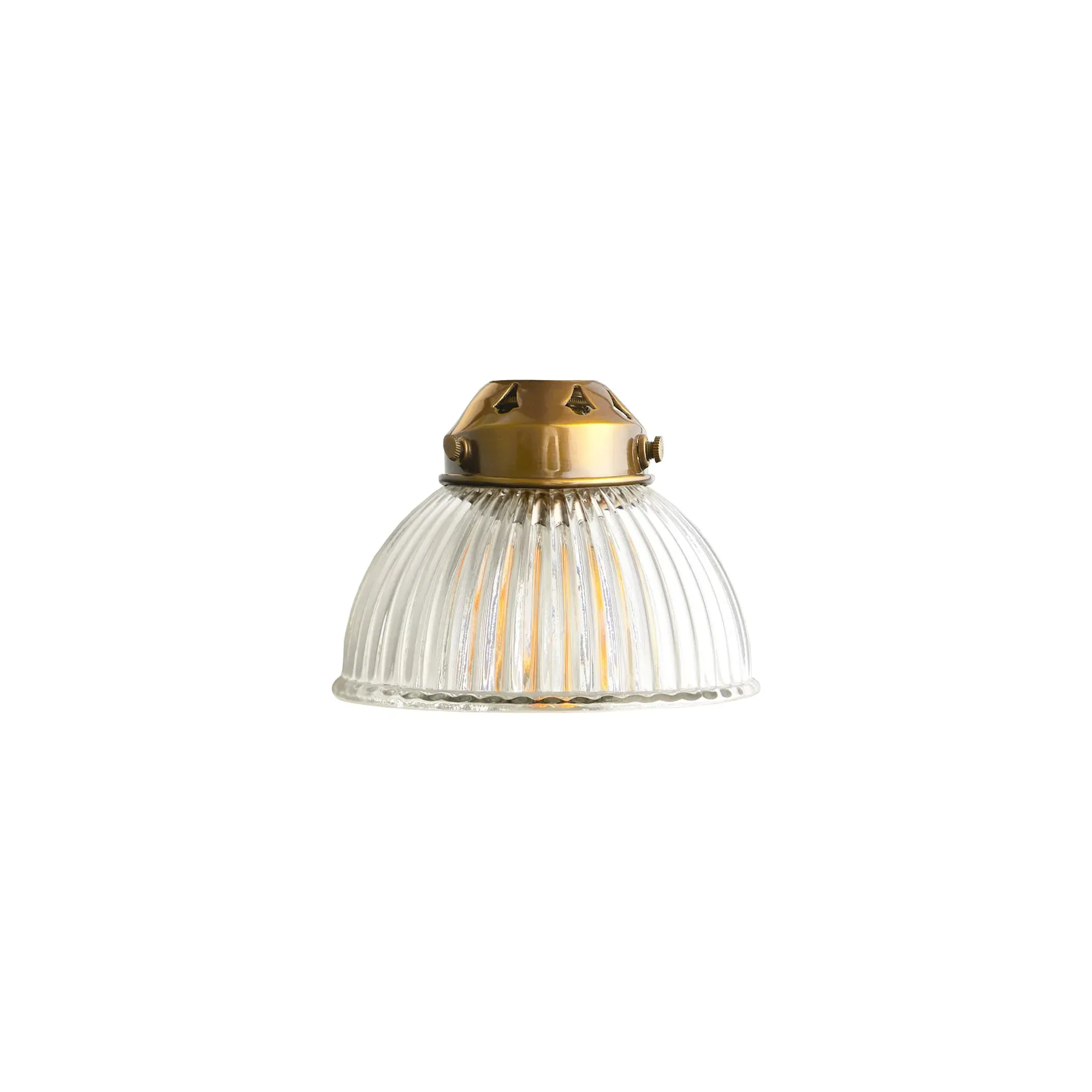 Cupola Pendant Light - Clear, Prismatic Glass product