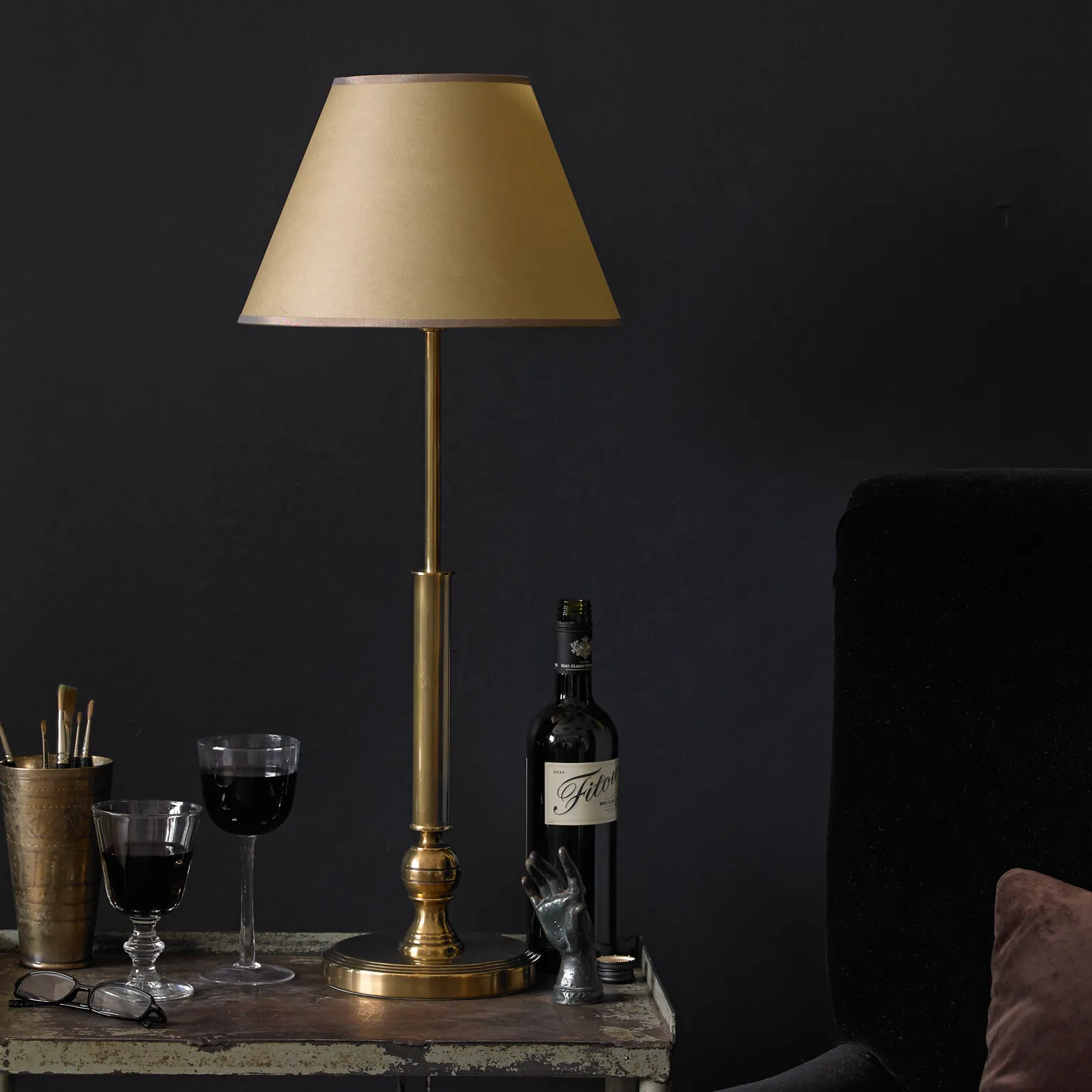 Cuthbert Table Lamp - Antique Brass product