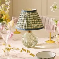 Daniella Cordless Table Lamp - Clear, Cut Glass alternate view