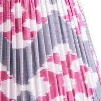 Darjee Ikat 6 Inch Empire Shade for Cordless Lamps - Pink, Silk alternate view