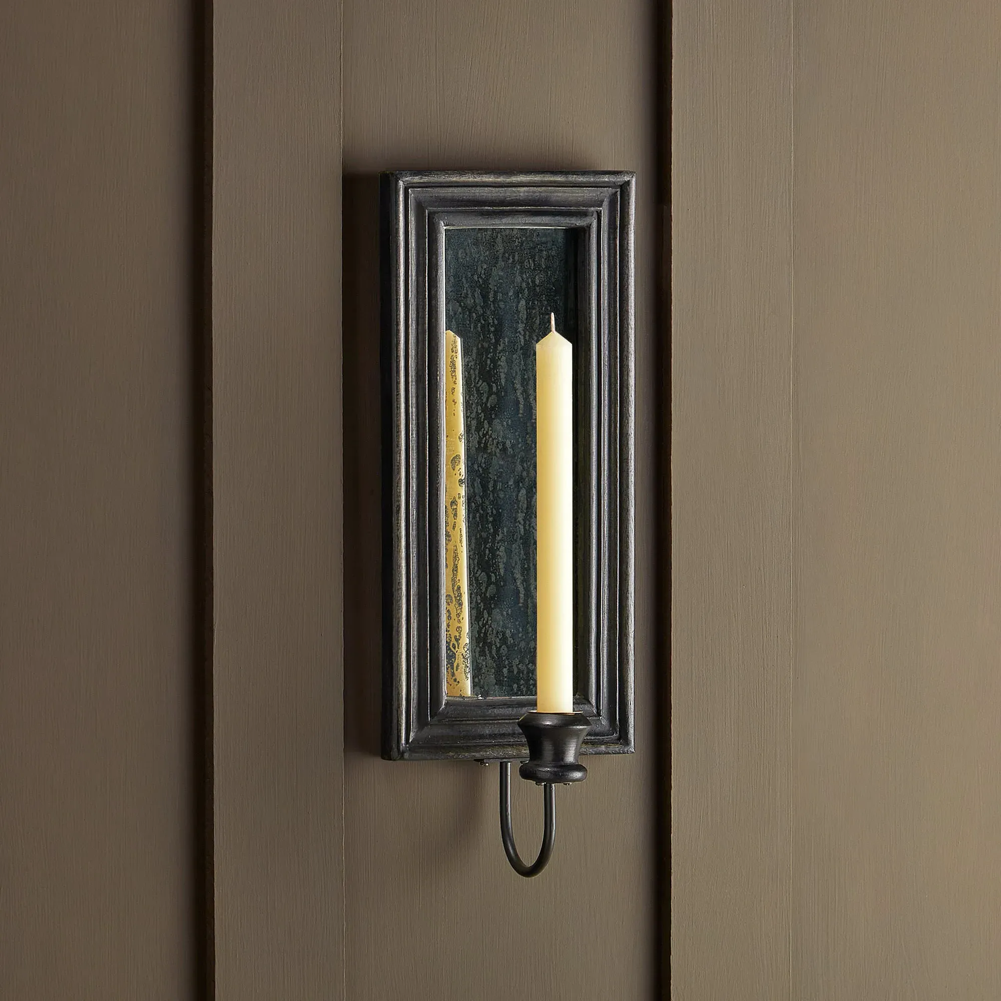 Degas Wall Mounted Candle Holder - Black product