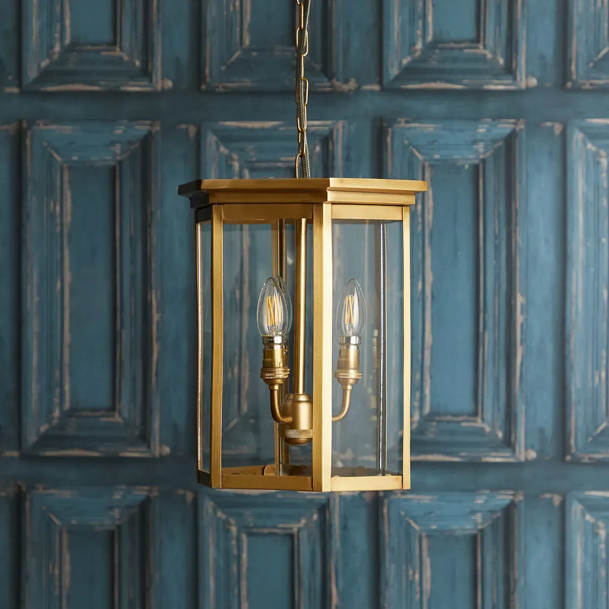 Dontanello Pendant Light - Antique Brass, Clear Glass product