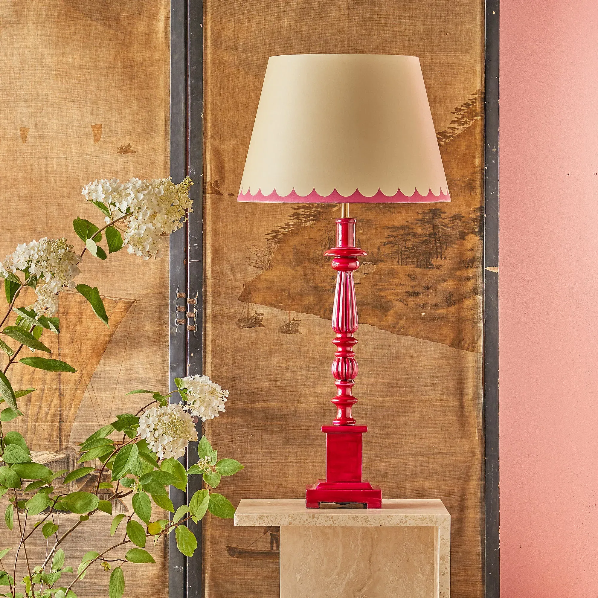 Dorian Table Lamp - Pink product