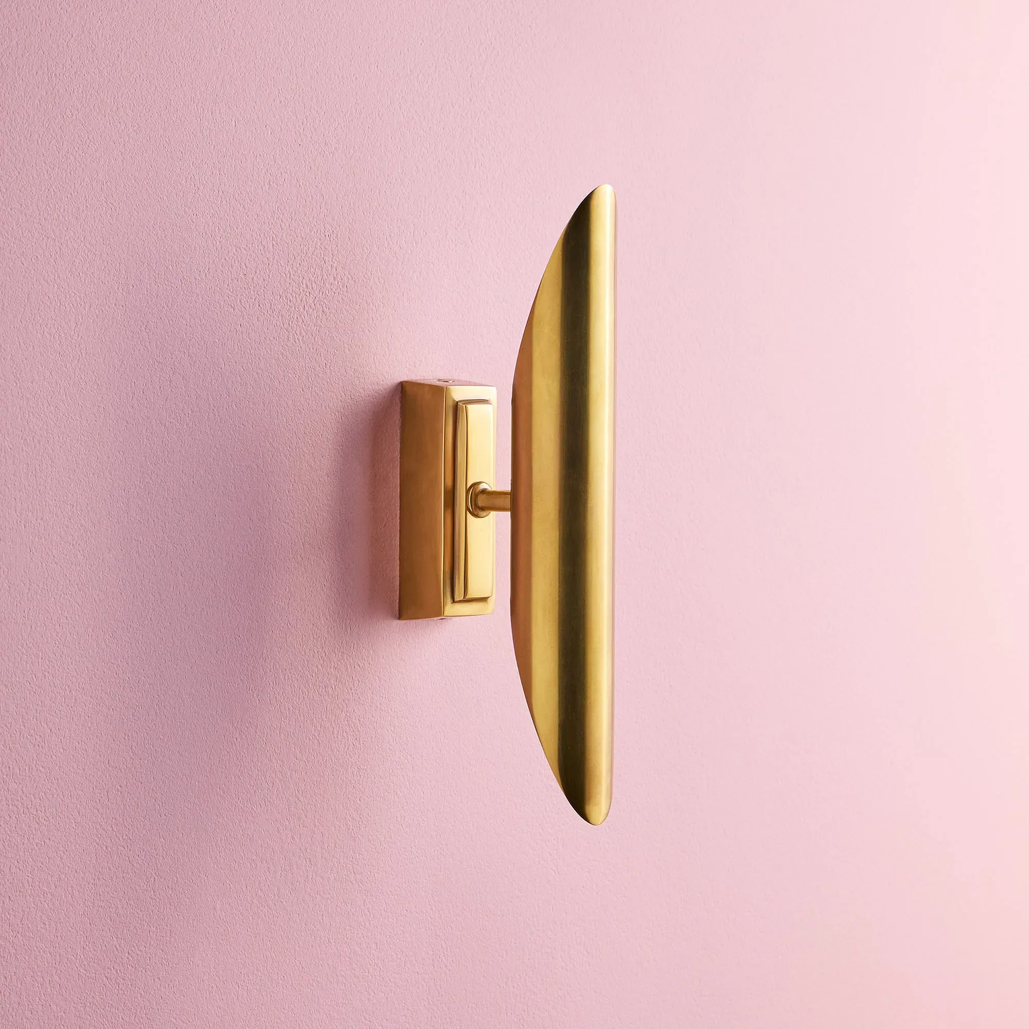 Duet Small Wall Light - Antique Brass product