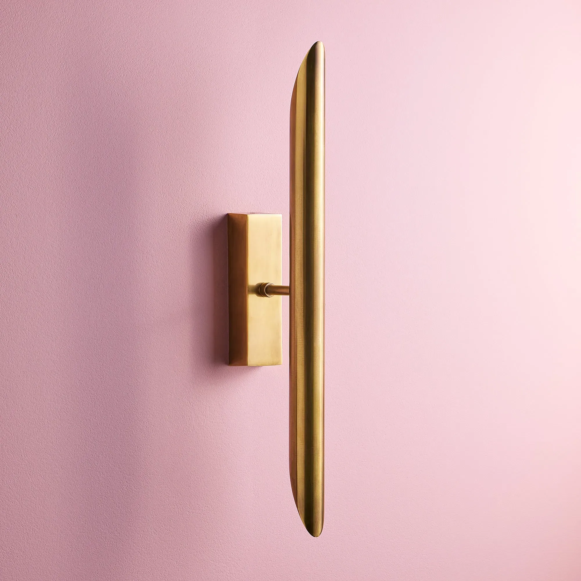 Duet Wall Light - Antique Brass by Pooky