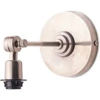 Elbow Wall Fixture - Antique Silver alternate view