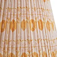 Ellen Merchant Poppies 5.5 Inch Tapered Lamp Shade - Pink alternate view