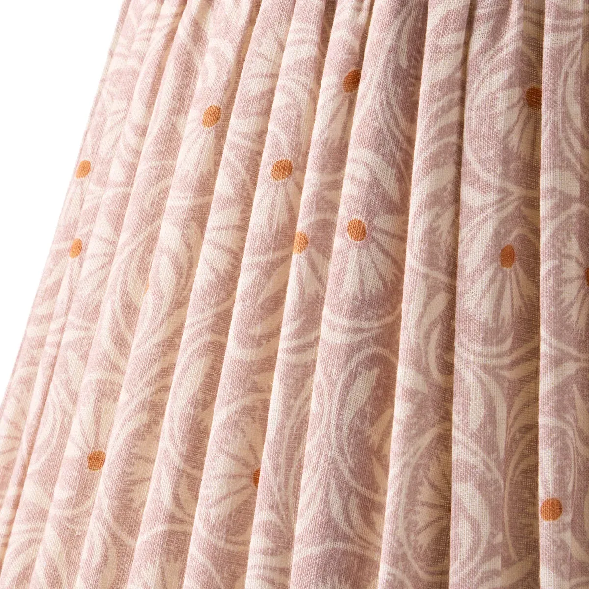 Ellen Merchant Spriglee 16cm Empire Lamp Shade - Dirty Rose, Linen product