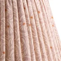 Ellen Merchant Spriglee 5.5" Tall Tapered Clip-On Shade - Dirty Rose, Linen alternate view
