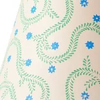 Ellen Merchant Wiggly Stars 6 Inch Empire Clip-On Shade - Blue Green alternate view