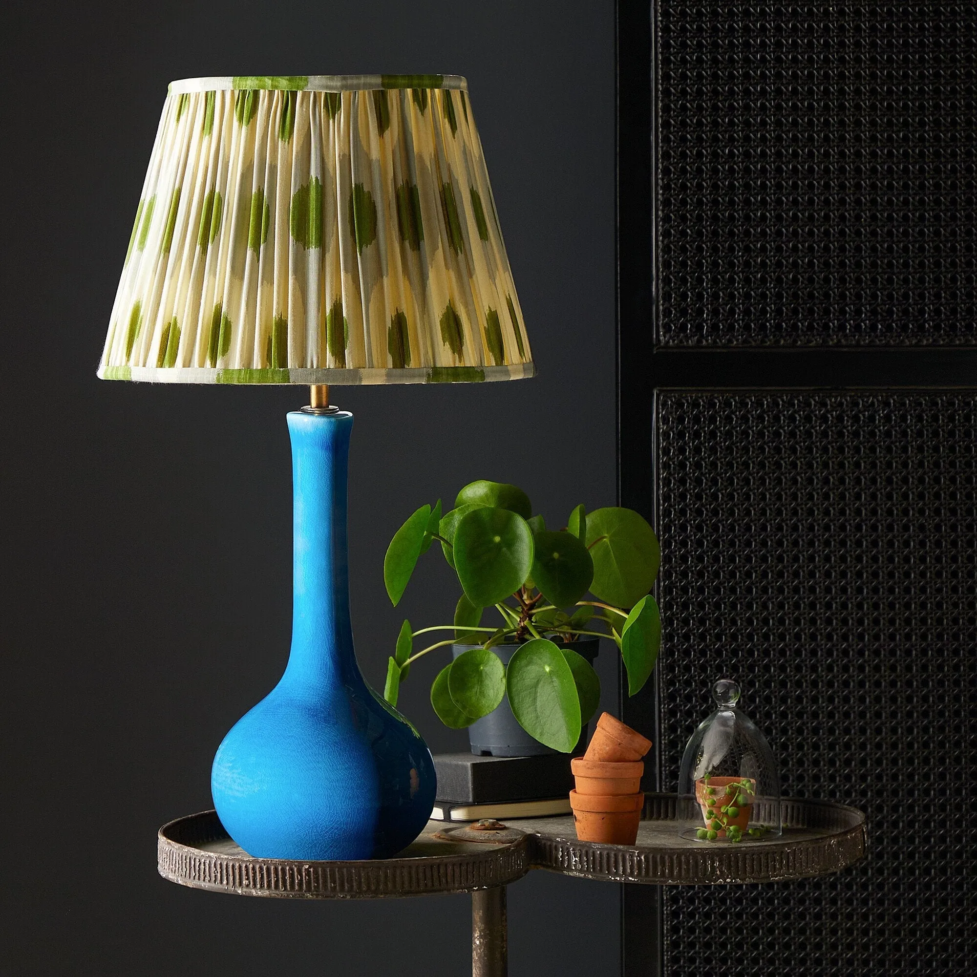 Ellie Table Lamp - Turquoise, Glazed Ceramic product