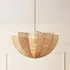 Elowen Pendant Light - Neutral, Natural Rattan by Pooky, image 3