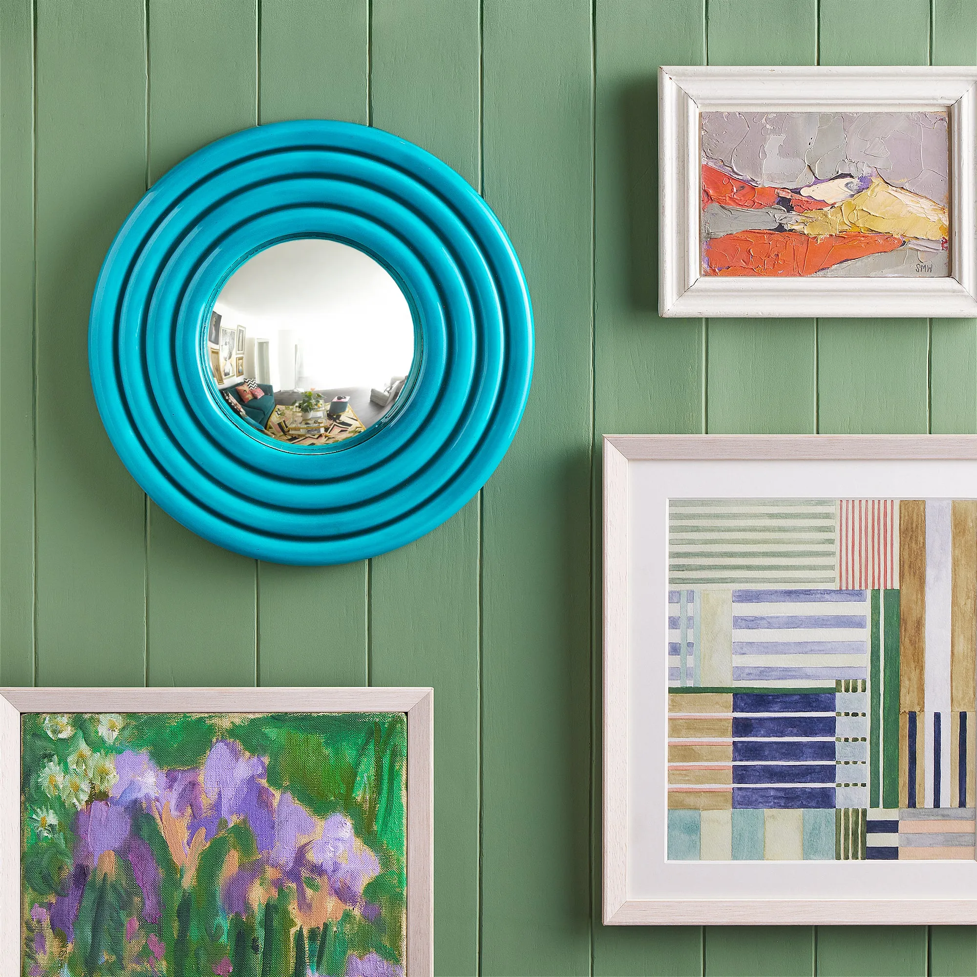 Fangio Convex Mirror - Turquoise product