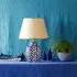 Gingembre Small Table Lamp - Blue, Ceramic by Pooky, image 3