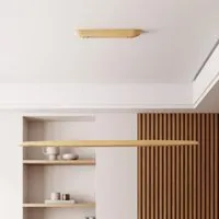 Glade Regular Pendant Light - Natural Wood by Pooky, alternate view