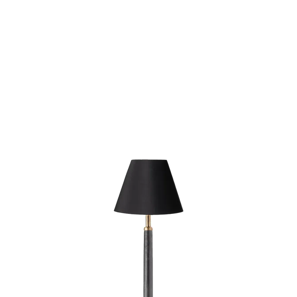 Glasgow 16cm Empire Lampshade - Black, Silk product