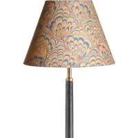 Golden Piave 25cm Empire Lamp Shade - Yellow, Marbled Paper by Pooky, image 2
