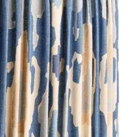 GP & J Baker Bokhara 6" Empire Cordless Lamp Shade - Blue, Linen alternate view
