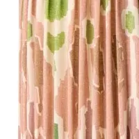 GP & J Baker Bokhara 6in Tapered Drum Shade - Pink, Gathered Linen alternate view