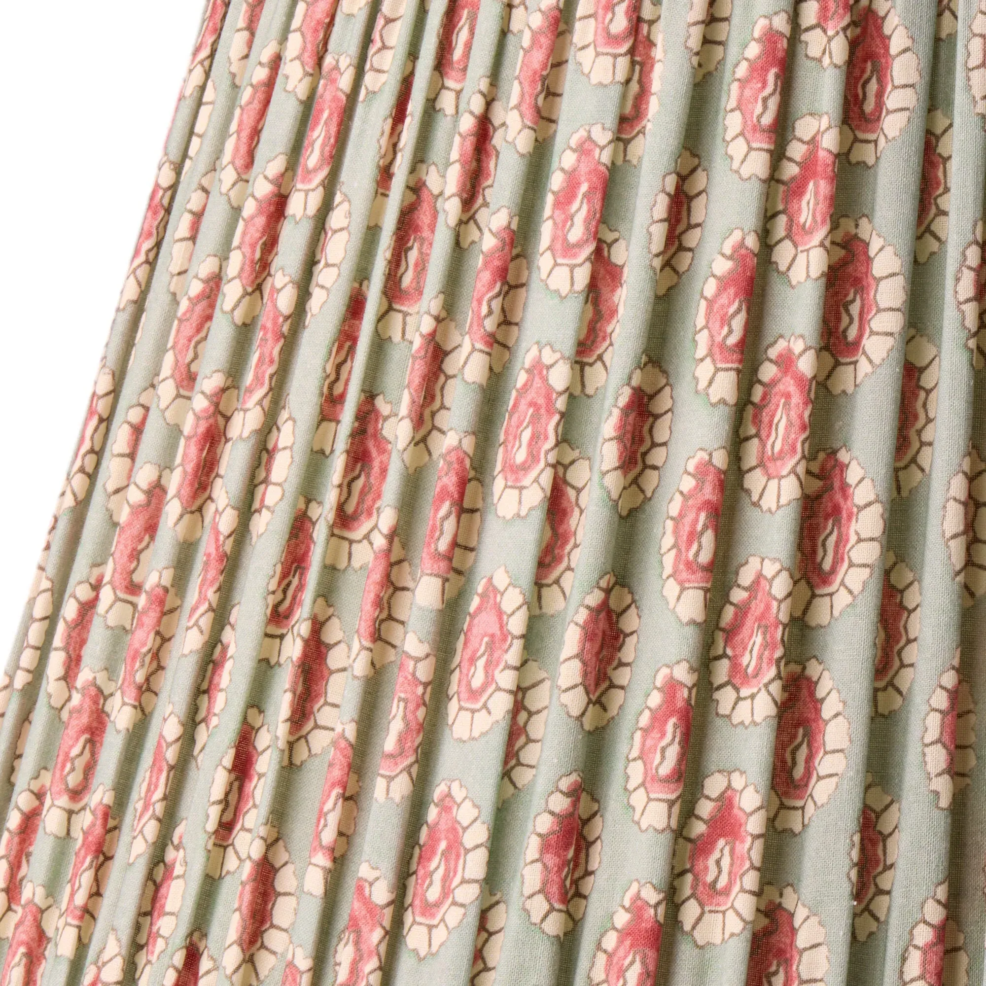 GP & J Baker Dotty 30cm Empire Lamp Shade - Aqua Pink, Cotton product
