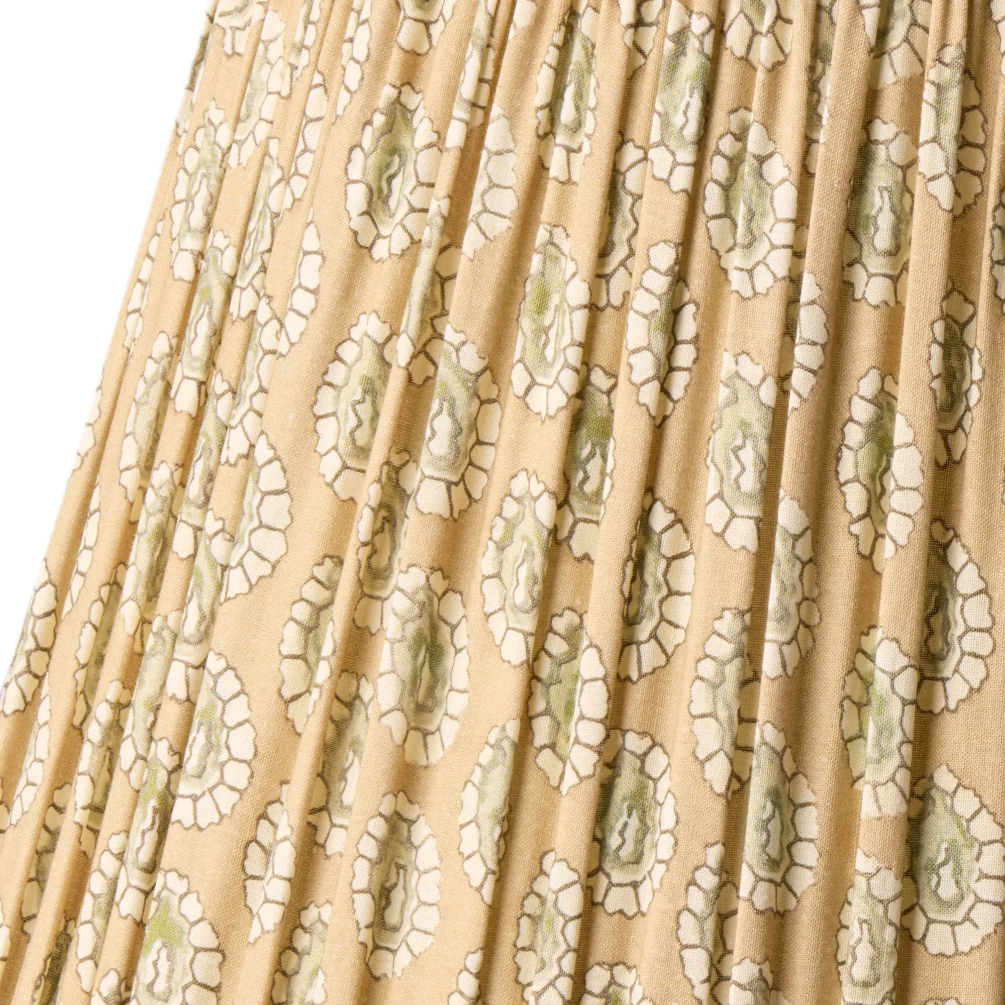 GP & J Baker Dotty 30cm Empire Lamp Shade - Biscuit, Cotton product