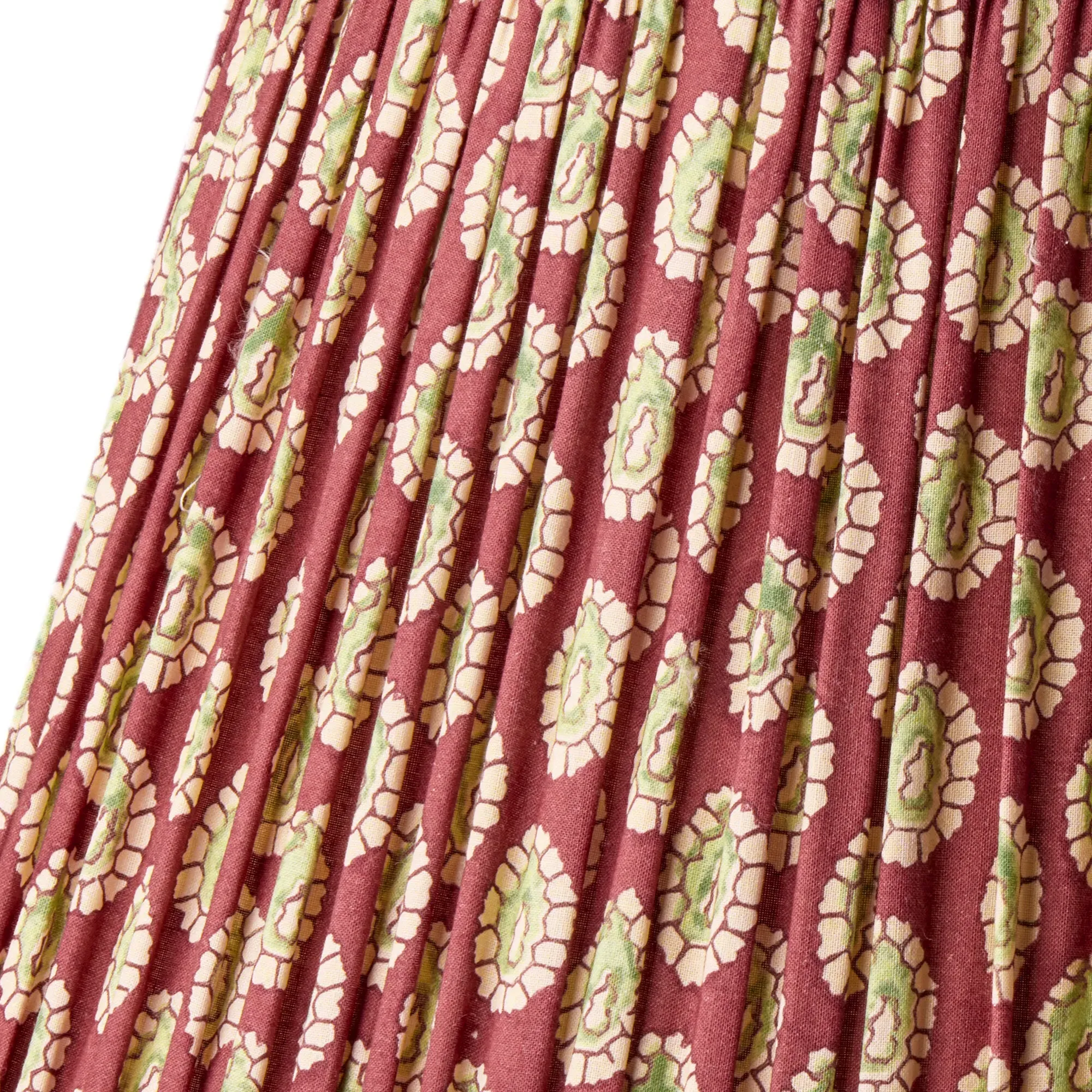 GP & J Baker Dotty 50cm Empire Lamp Shade - Red, Cotton product