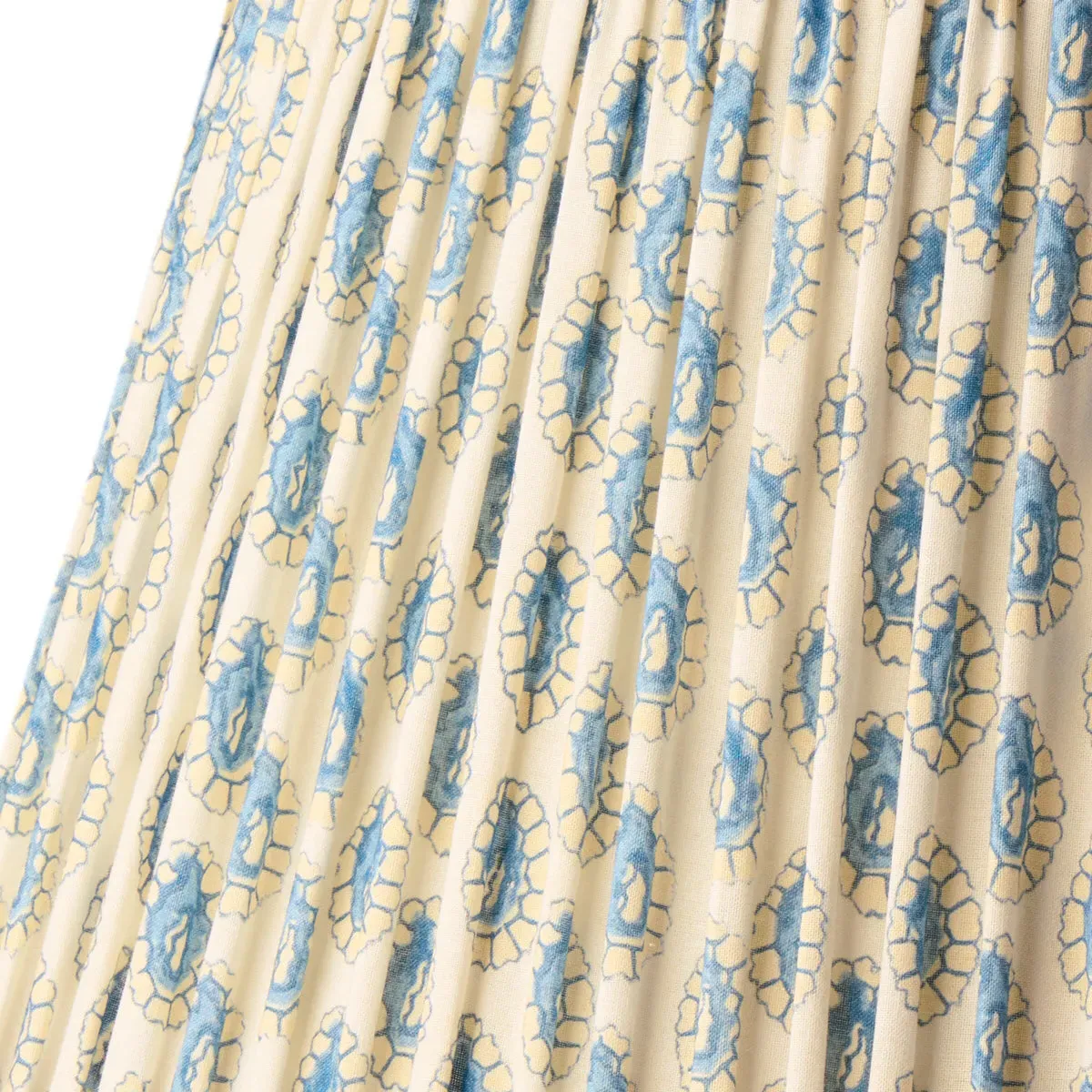 GP & J Baker Dotty 6" Empire Cordless Lamp Shade - Blue, White product