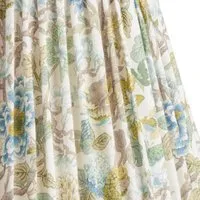 GP & J Baker Little Magnolia 6" Empire Cordless Lamp Shade - Blue, Green alternate view