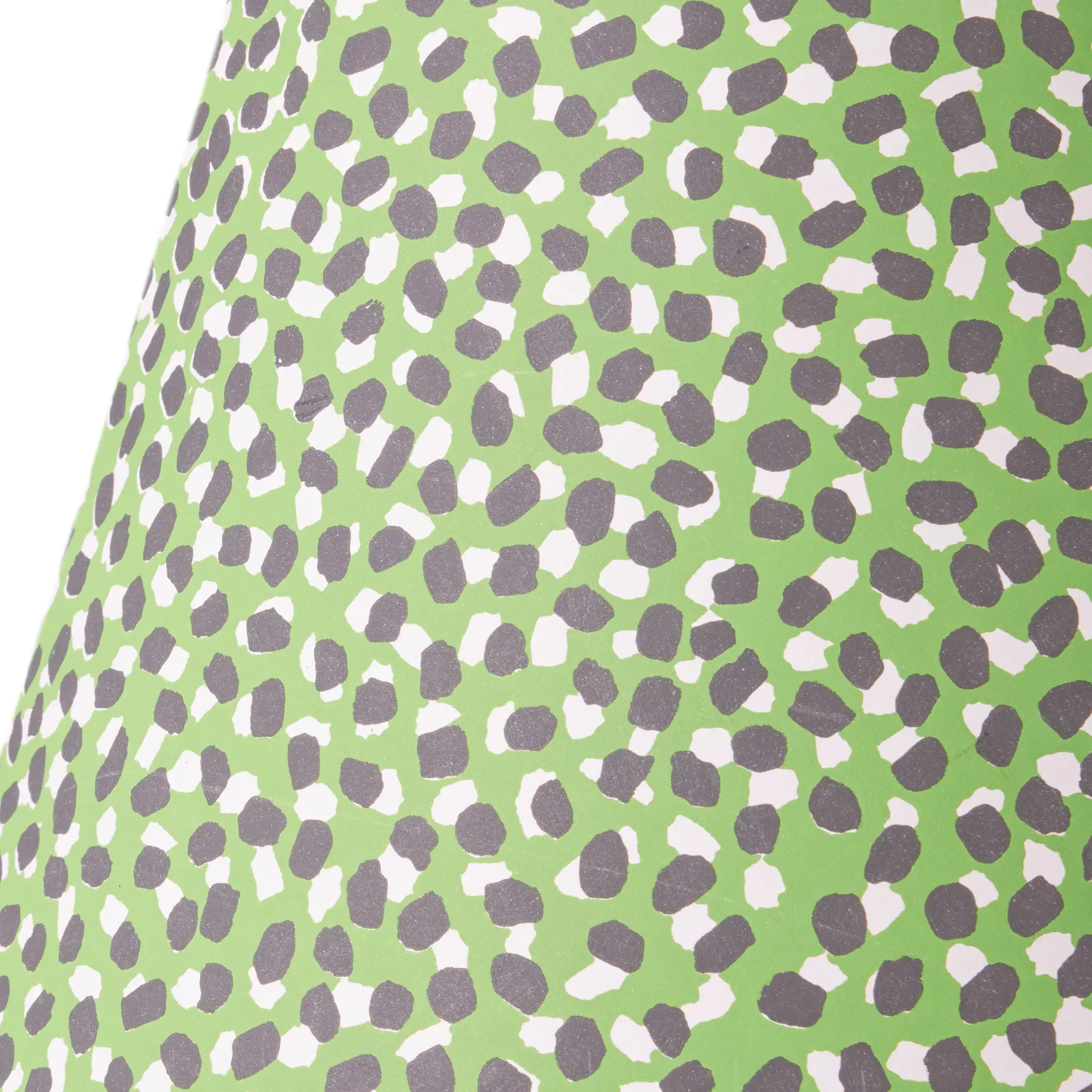 GP & J Baker Polka Dot 16cm Empire Lamp Shade - Emerald, Paper product
