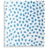 GP & J Baker Polka Dot Lamp Shade Swatch - Blue, Paper by Pooky, image 2