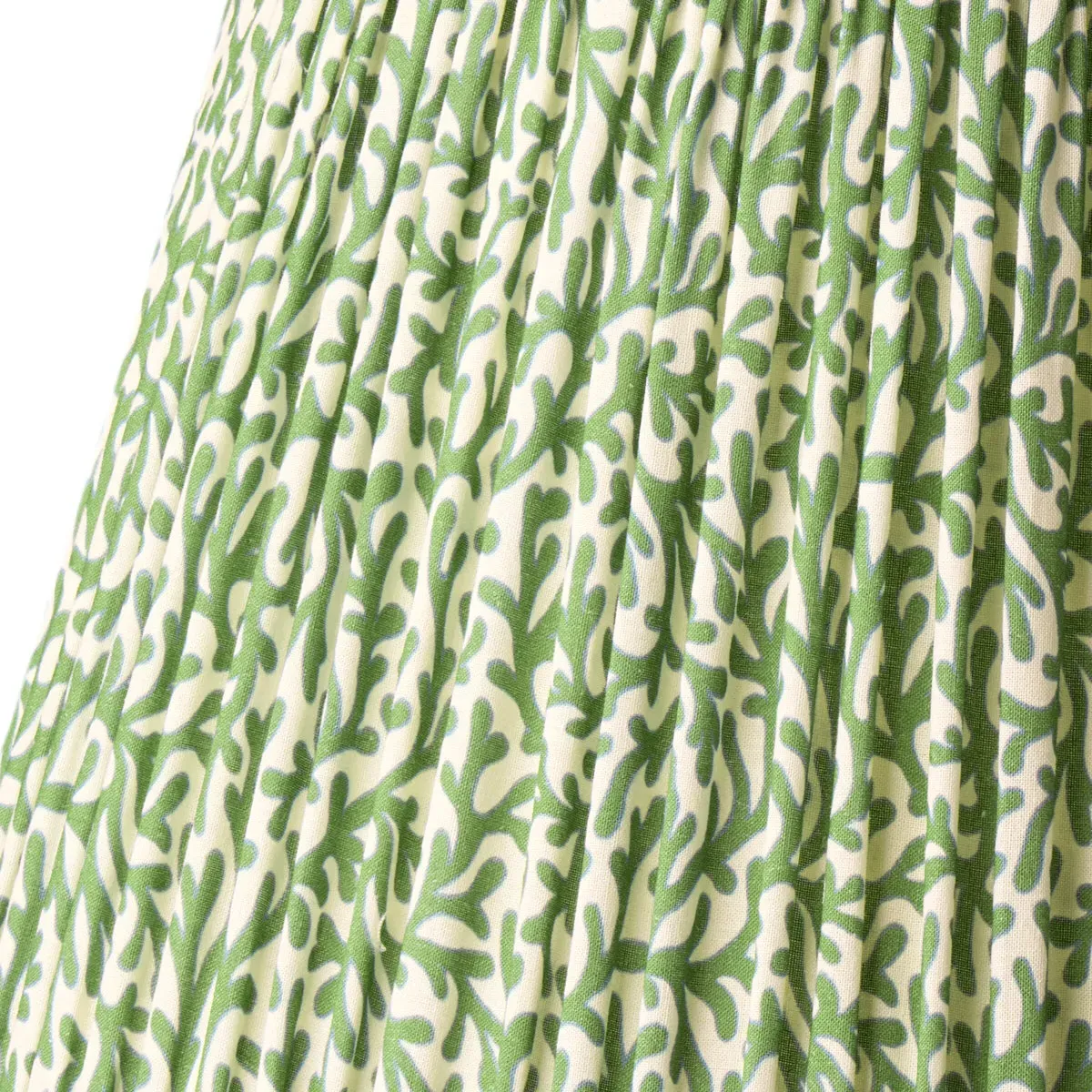GP & J Baker Tuffley 6" Empire Cordless Lamp Shade - Green, Cotton product