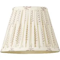 Gray Ferns 7 Inch Pendant Lamp Shade - White alternate view