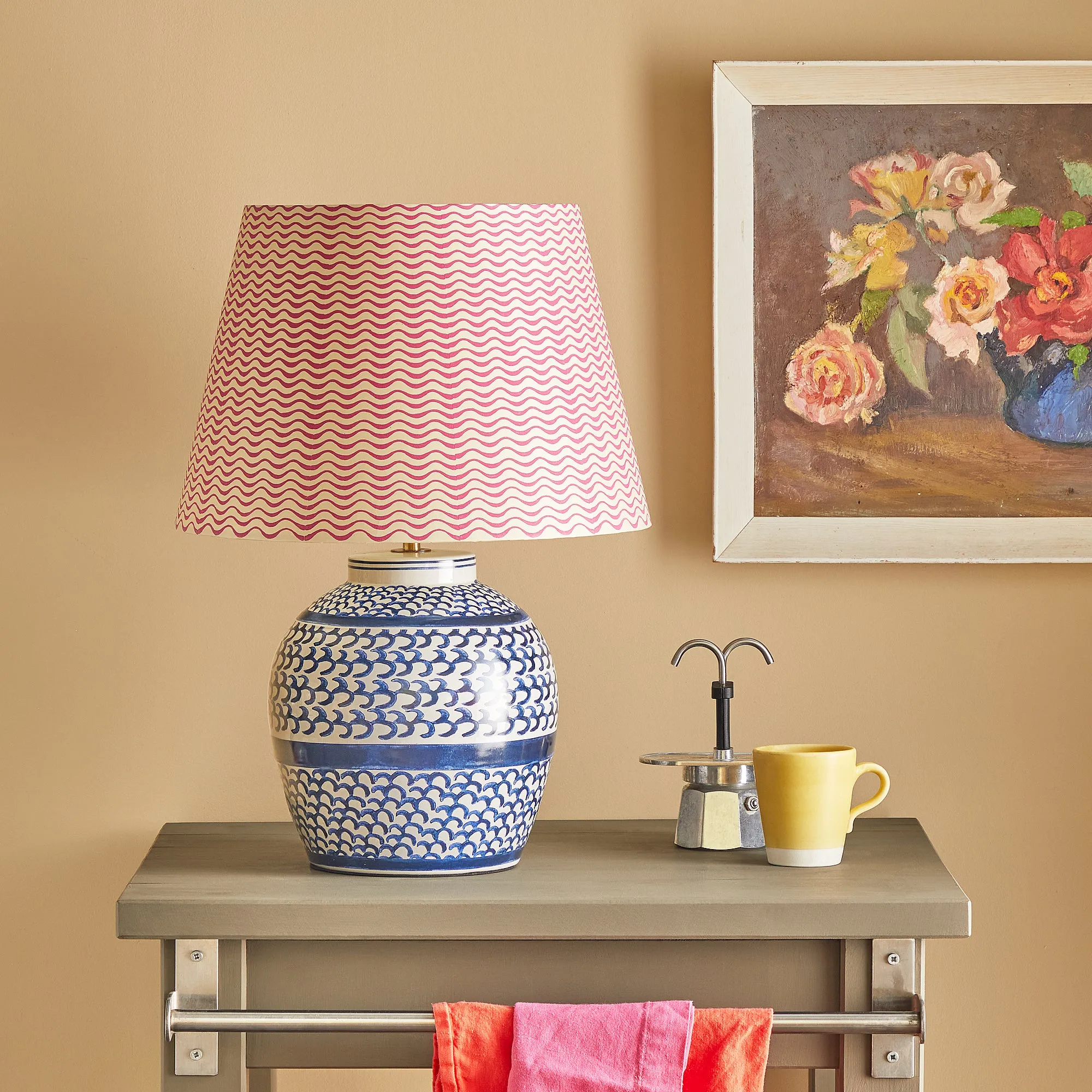 Gulliver Table Lamp - Blue, White product