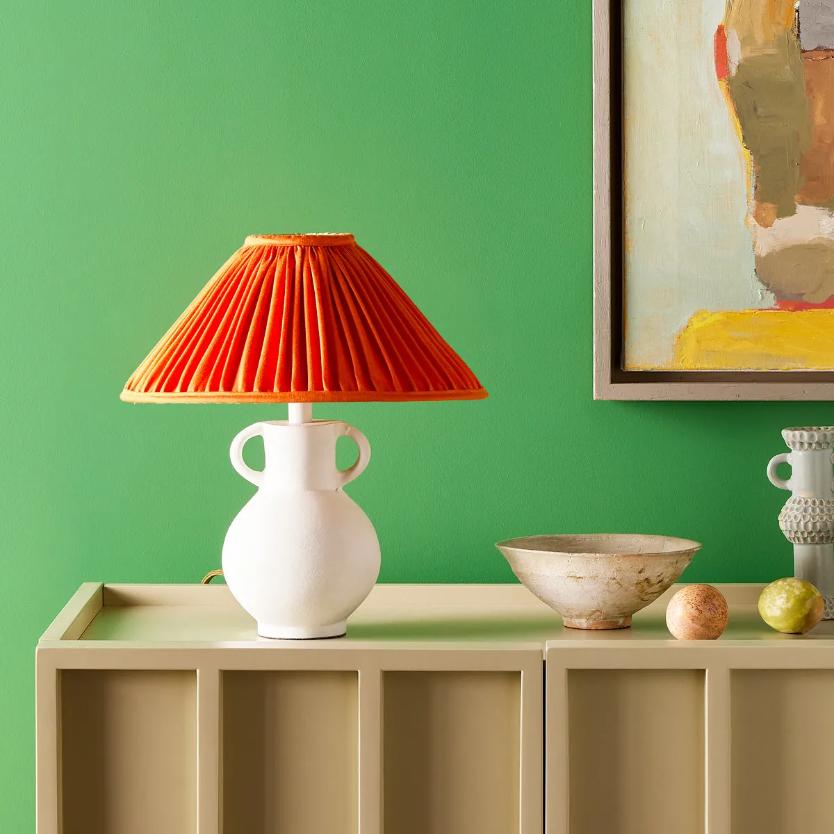 Gwyn Table Lamp - White, Gesso product