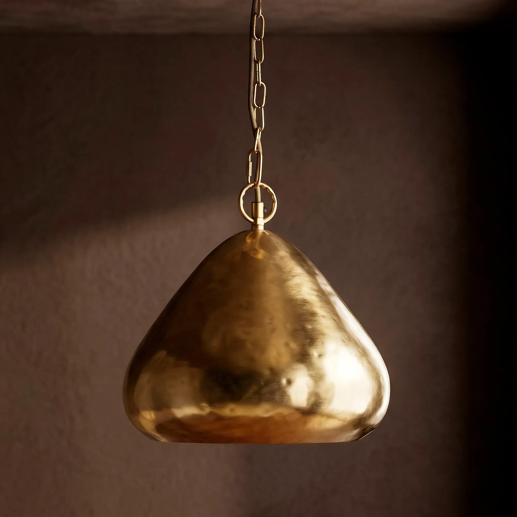 Husk Pendant Light - Antique Brass product