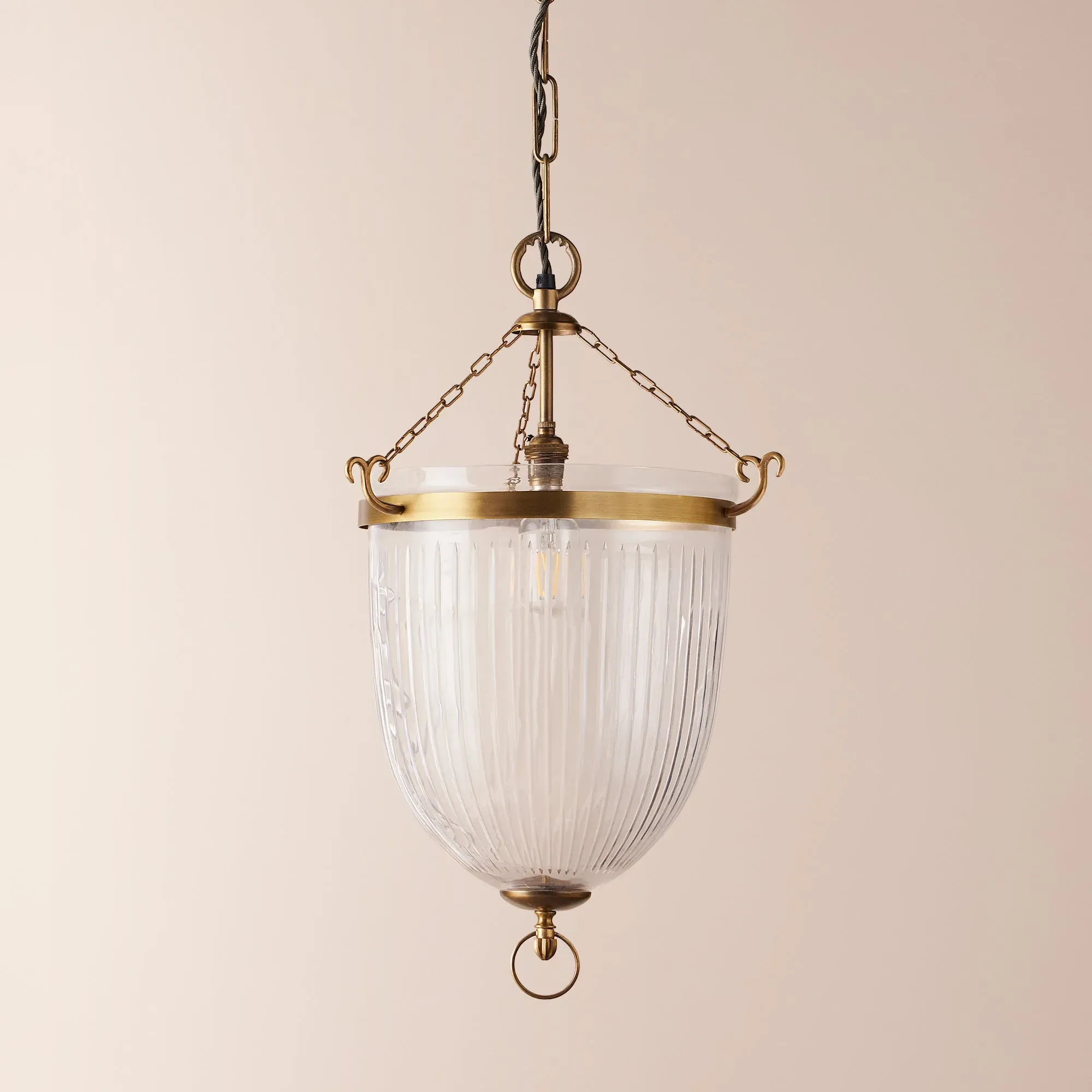 Hydra Pendant Light - Antique Brass, Clear Glass product