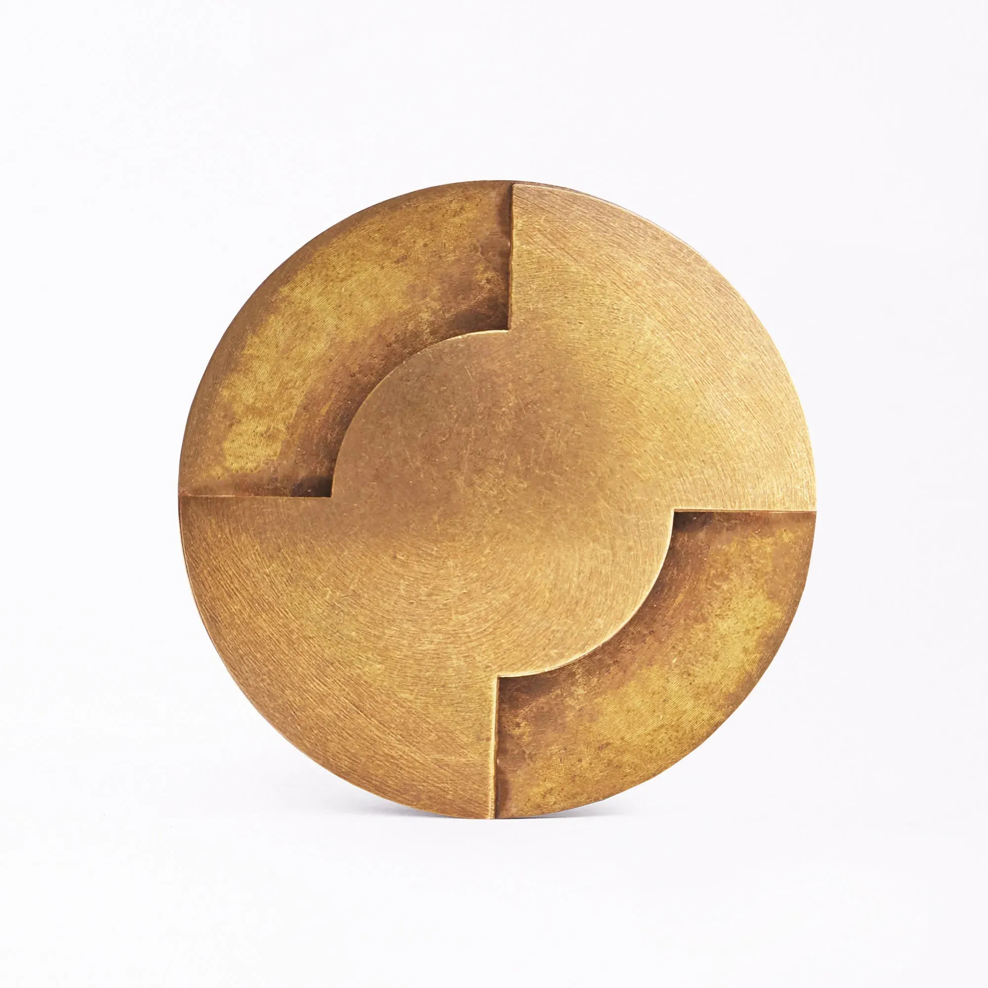 Iona IP67 Recessed Wall Light - Brass product
