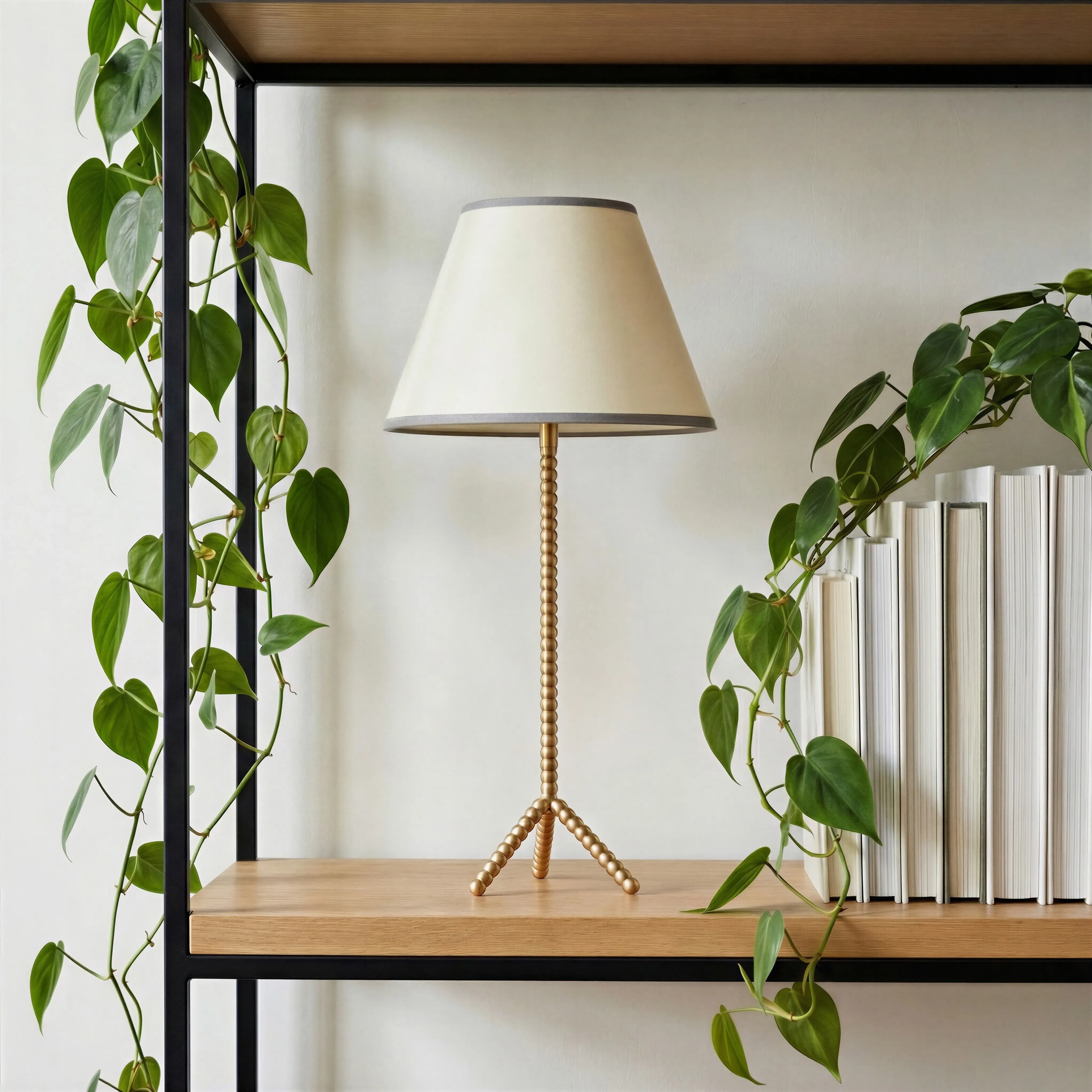 Knobble Rechargeable Table Lamp - Antique Brass product